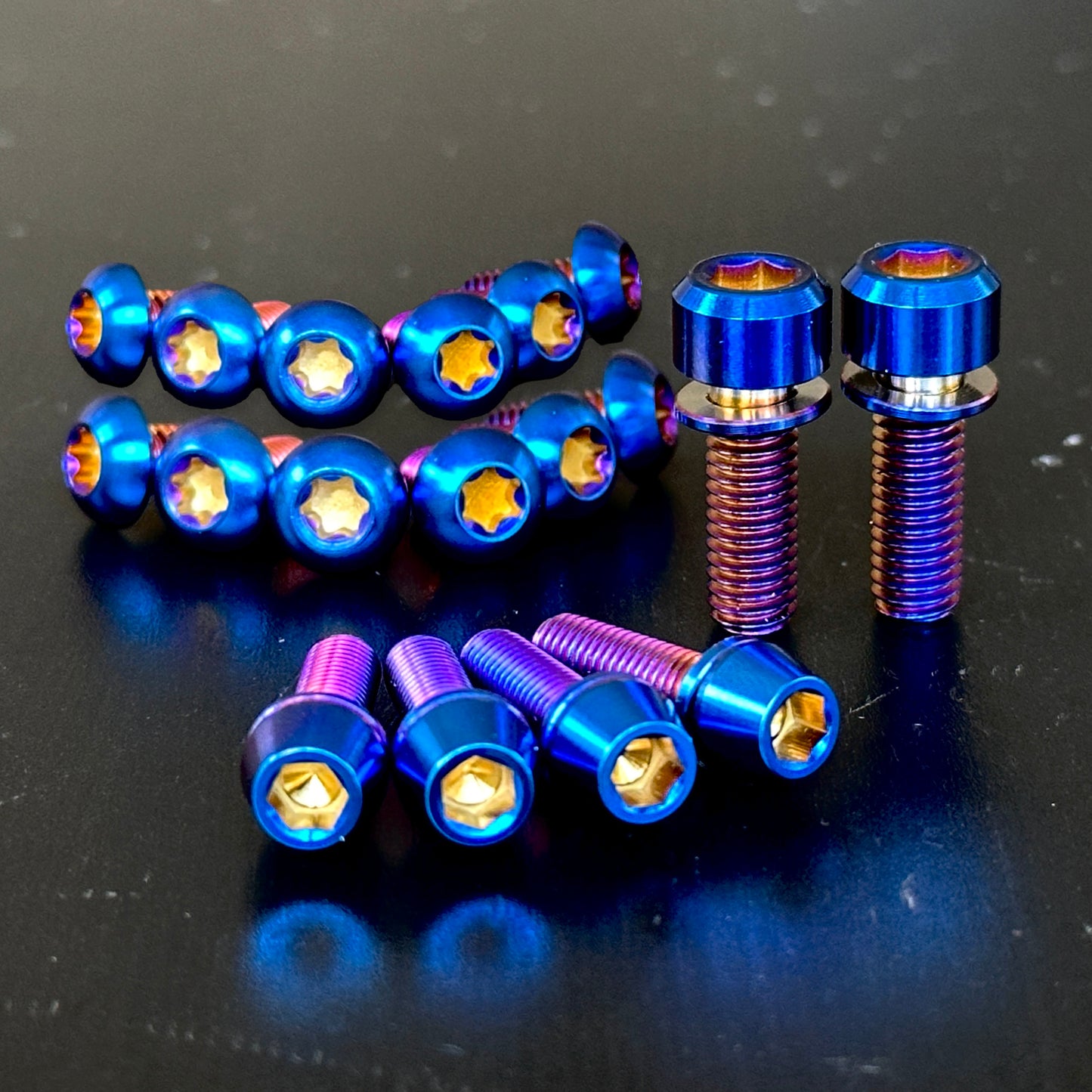 Titanium Stem and Rotor Bolt Kit