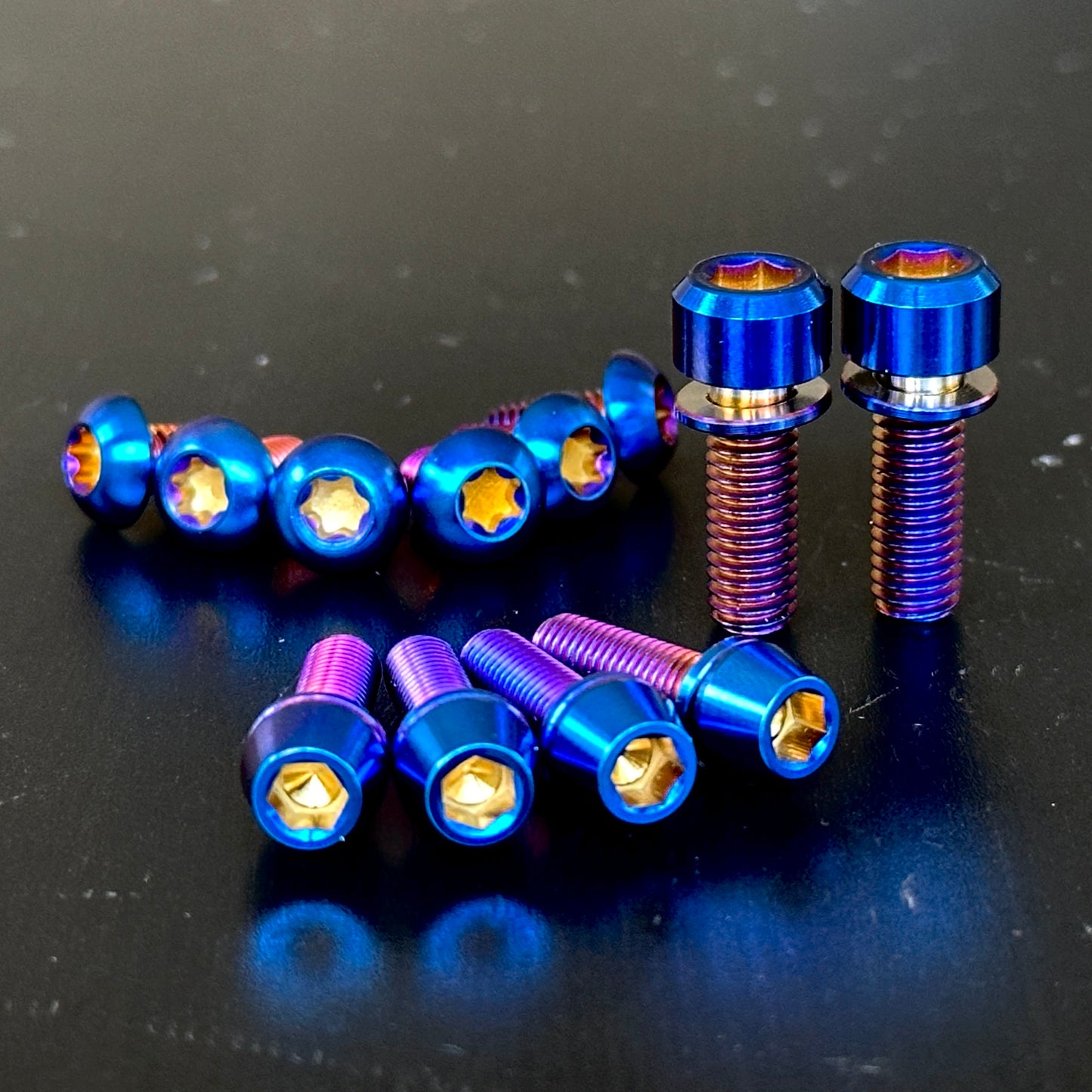 Titanium Stem and Rotor Bolt Kit
