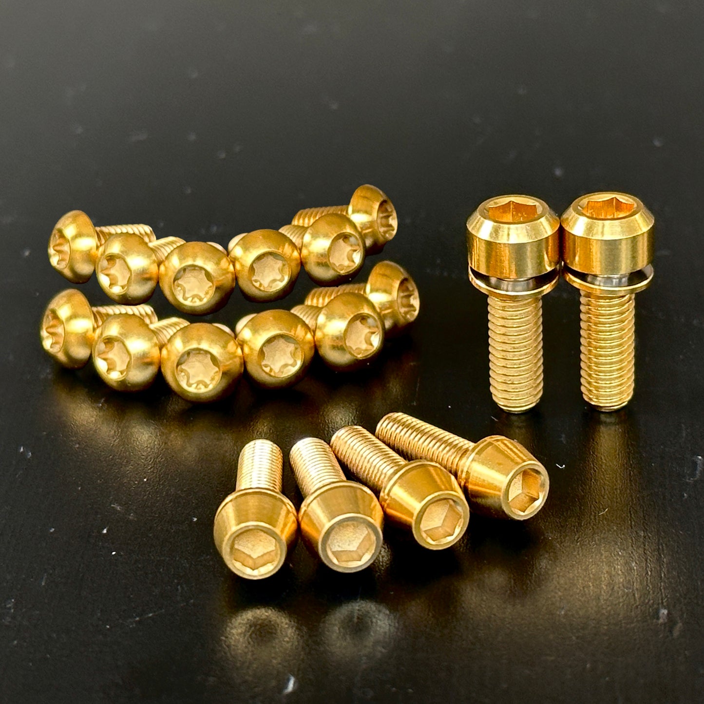Titanium Stem and Rotor Bolt Kit