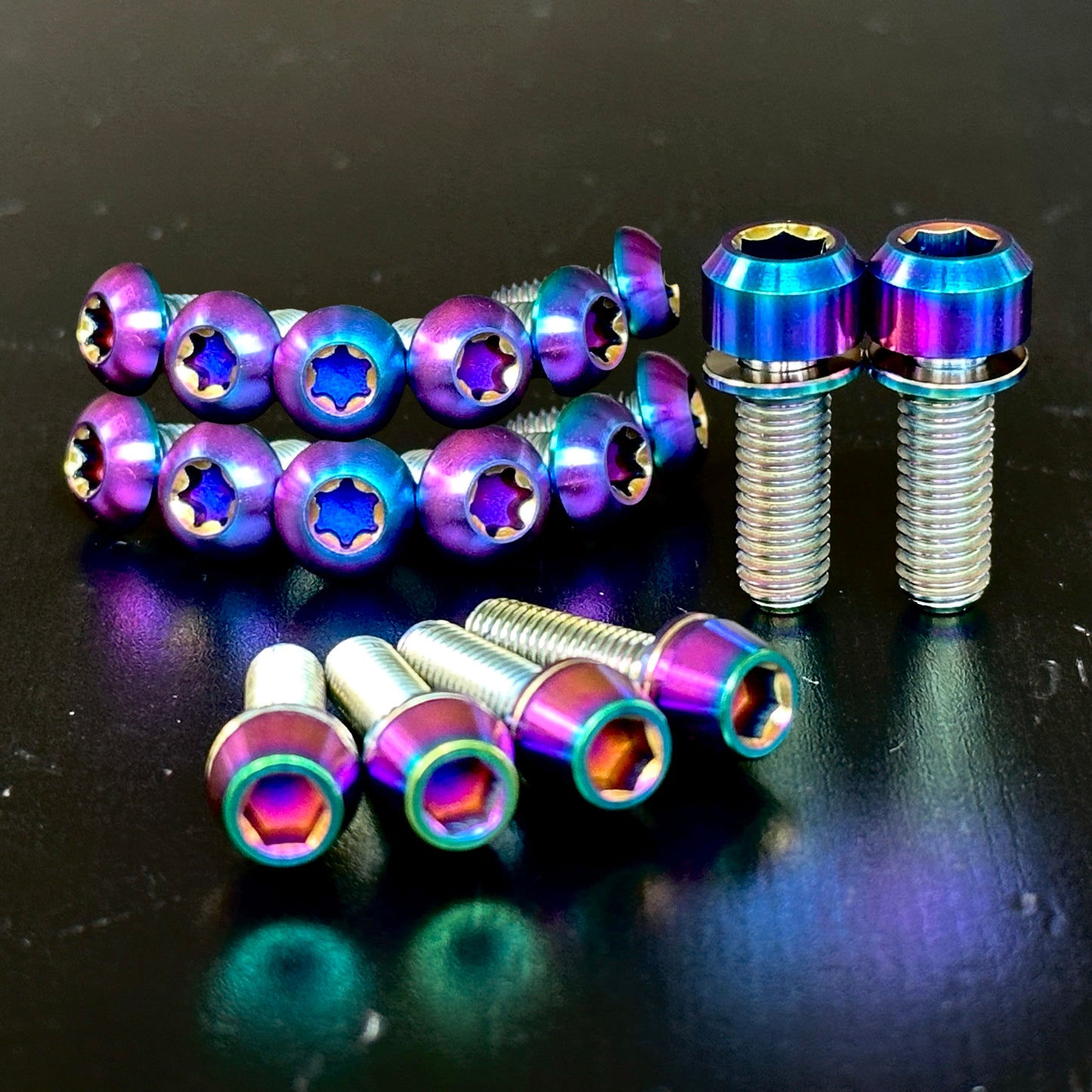 Titanium Stem and Rotor Bolt Kit