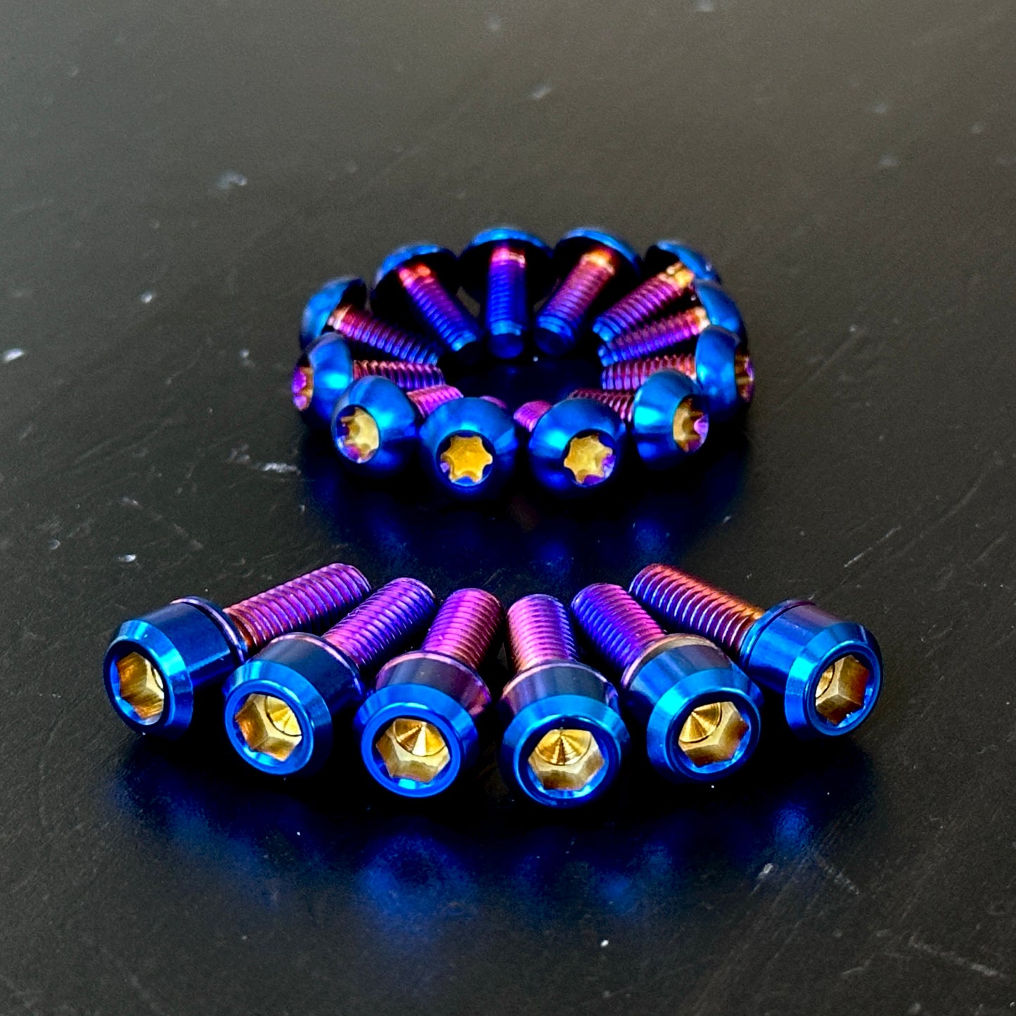Titanium Stem and Rotor Bolt Kit