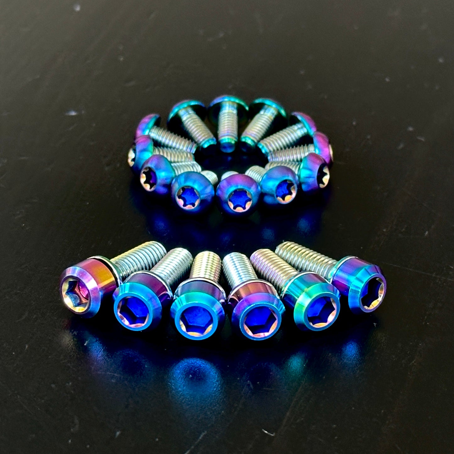 Titanium Stem and Rotor Bolt Kit