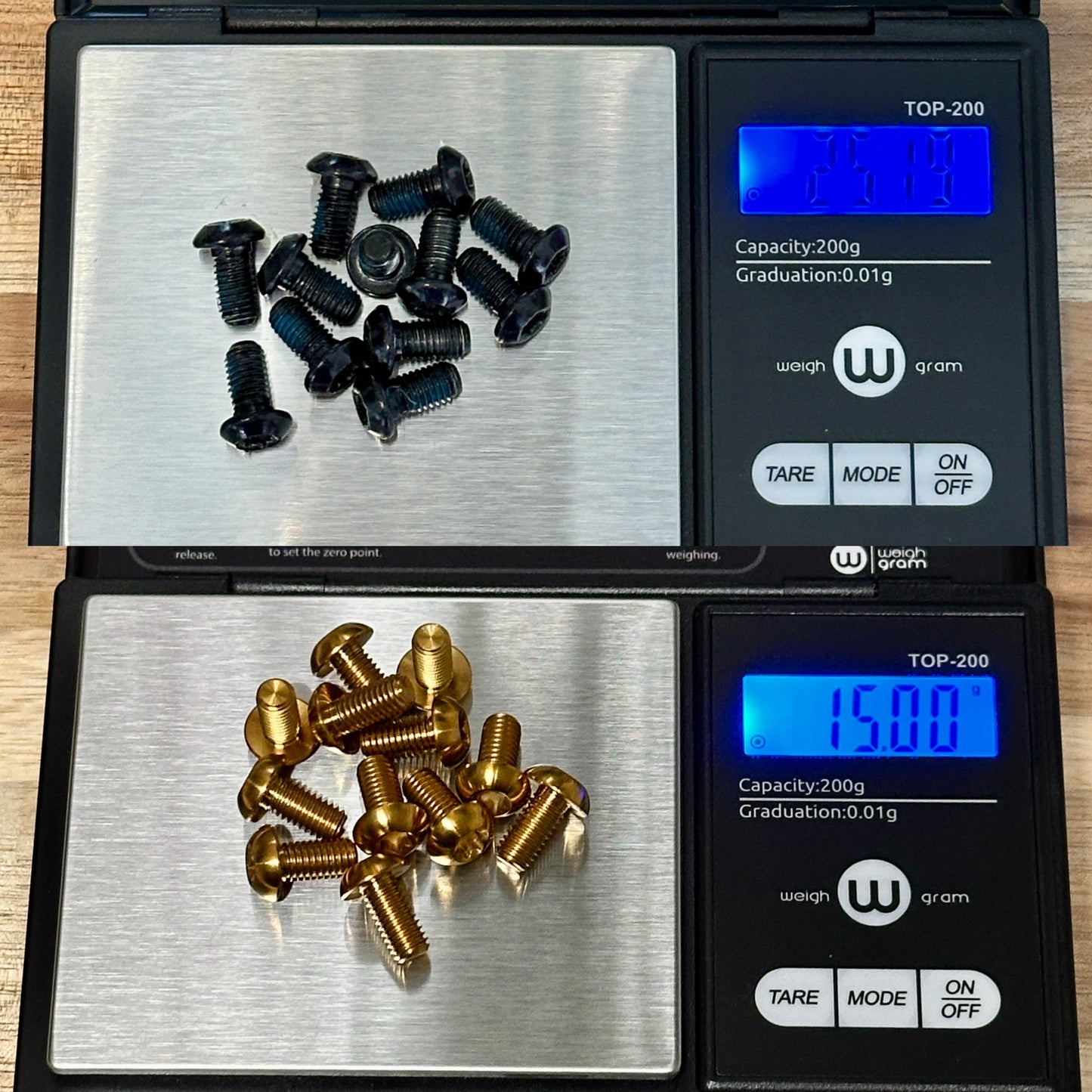 Titanium Rotor Bolt Kit