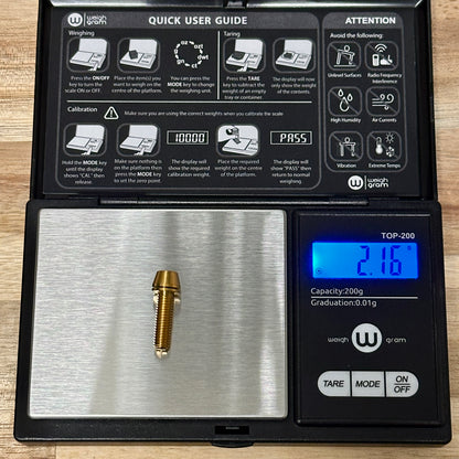Individual Titanium Bolts