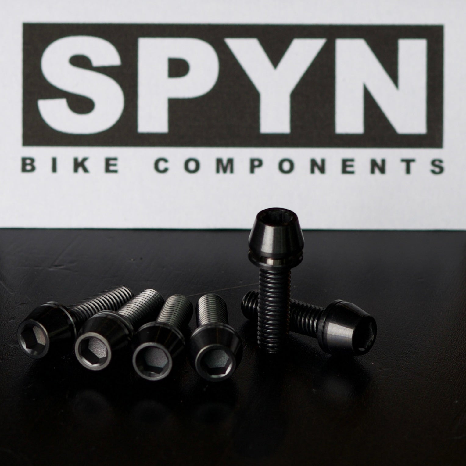Black titanium stem bolt kit