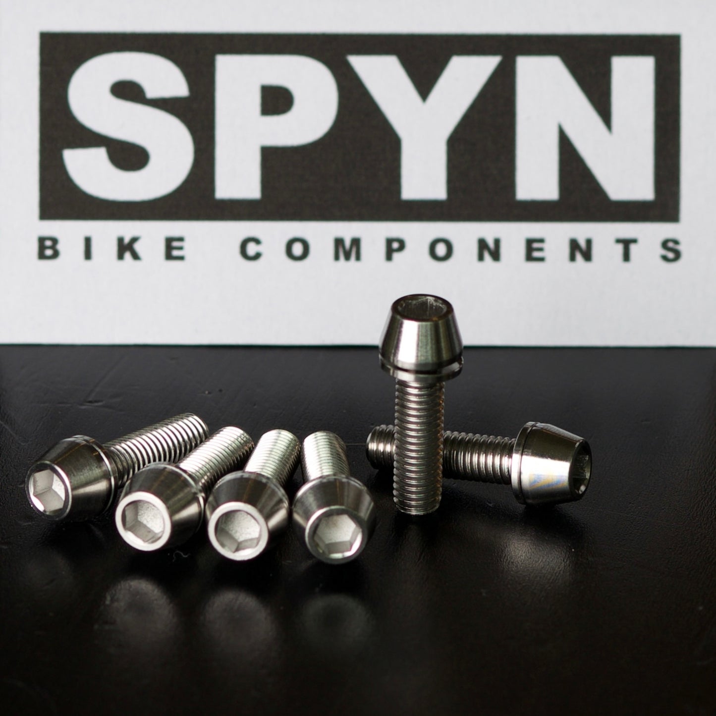 Raw titanium stem bolt kit