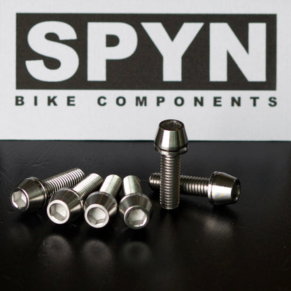 Raw titanium stem bolt kit