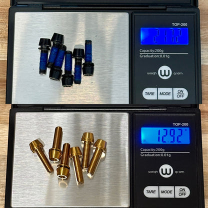 Titanium Stem Bolt Kit